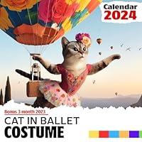 Algopix Similar Product 11 - Cat In Ballet Costume Calendar 2024