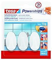 Algopix Similar Product 3 - tesa Powerstrips Hooks Small Oval 