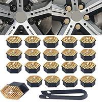 Algopix Similar Product 9 - MYHOBBY Bling Rhinestone Car Wheel Nut