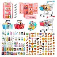 Algopix Similar Product 4 - 164Pcs Mini Shopping Cart Basket