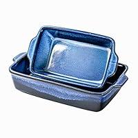 Algopix Similar Product 12 - UNICASA Casserole Baking Dish Set 