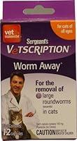 Algopix Similar Product 14 - Sergeants Vetscription WormAway Cat