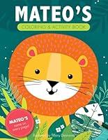 Algopix Similar Product 8 - Mateos Coloring  Activity Book A