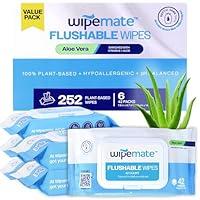 Algopix Similar Product 14 - Wipemate ULTRA Flushable Butt Wipes