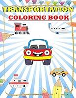 Algopix Similar Product 7 - Transportation Coloring Book Easy 