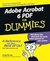 Algopix Similar Product 10 - Adobe Acrobat 6 PDF For Dummies