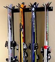 Algopix Similar Product 2 - Rough Rack 4-8 Ski & Snowboard Ski Rack