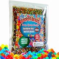 Algopix Similar Product 6 - SooperBeads Water Beads Rainbow Mix 1