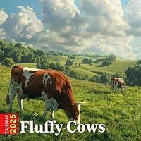 Algopix Similar Product 8 - Fluffy Cows Calendar 2025 365 Days of