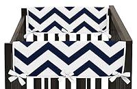 Algopix Similar Product 17 - Sweet Jojo Designs Navy and White