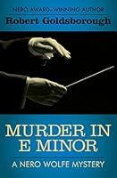 Algopix Similar Product 12 - Murder in E Minor The Nero Wolfe