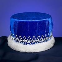 Algopix Similar Product 13 - Blue and Silver Velvet Kings Crown