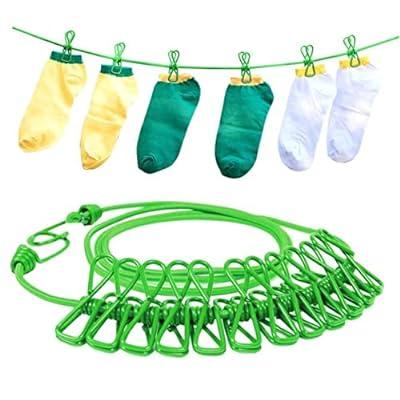 Best Deal for CLISPEED Travel Clothesline Elastic Clothesline Clothes