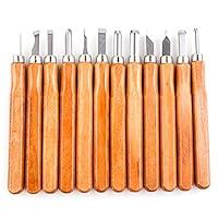 Algopix Similar Product 8 - 12 Pcs SK2 HandCarving Tool Set of