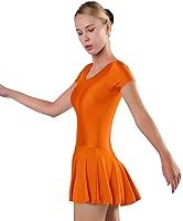Algopix Similar Product 8 - speerise Womens Short Sleeve Skirted