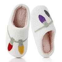 Algopix Similar Product 16 - Feionusin Christmas Tree Slippers for