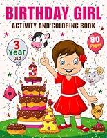 Algopix Similar Product 7 - Birthday Girl Activity and Coloring