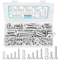 Algopix Similar Product 11 - Besitu 252Pcs Hex Bolts and Nuts