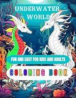 Algopix Similar Product 12 - Underwater World Coloring Book Fun and