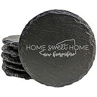 Algopix Similar Product 16 - New Hampshire Home Sweet Home Coasters