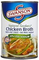 Algopix Similar Product 17 - Swanson Broth Rtsb Chicken 33 Less