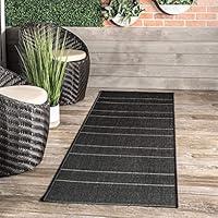 Algopix Similar Product 8 - nuLOOM Pinstriped Taliah IndoorOutdoor