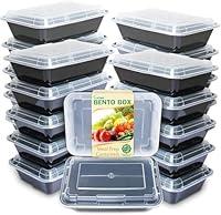 Algopix Similar Product 14 - Enther Meal Prep Containers 20 pack 1