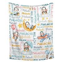 Algopix Similar Product 5 - Personalized Baby Blanket for Girls