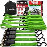 Algopix Similar Product 4 - FORTEM Ratchet Straps 1650lb Break