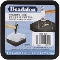 Algopix Similar Product 10 - Beadalon Rubber Bench Block for Jewelry
