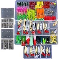 Algopix Similar Product 18 - Smartonly1 Set 226Pcs Fishing Lure