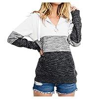 Algopix Similar Product 6 - aihihe Women Hoodies Pullover Quarter