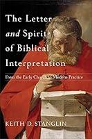 Algopix Similar Product 17 - The Letter and Spirit of Biblical