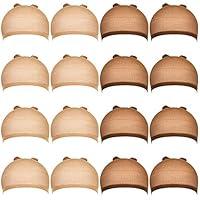 Algopix Similar Product 2 - 16 Pack Nylon Wig Caps Teenitor 8 Pack