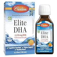 Algopix Similar Product 7 - Carlson  Elite DHA 2270 mg DHA
