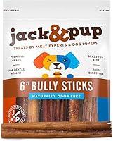Algopix Similar Product 10 - JackPup 6inch Pizzle Sticks for Dogs