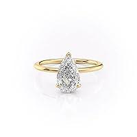 Algopix Similar Product 9 - Rikelus 1152253 Carat Center Pear