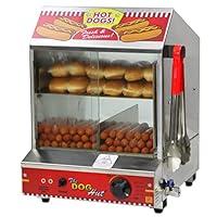 Algopix Similar Product 16 - Paragon Dog Hut Hot Dog Steamer Red