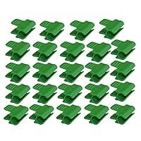 Algopix Similar Product 10 - QIEP 24Pcs Greenhouse Clamps Film Pipe