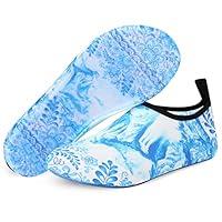 Algopix Similar Product 15 - ANLUKE Water Shoes Barefoot Aqua Yoga