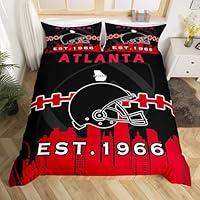 Algopix Similar Product 3 - Erosebridal Football Duvet Cover for