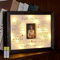 Algopix Similar Product 14 - WOODEXPE Sympathy Gift 8 x 10 LED