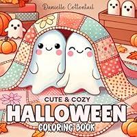 Algopix Similar Product 15 - Cute  Cozy Halloween Coloring Book 50