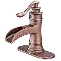 Algopix Similar Product 14 - BWE Copper Bathroom Faucet Antique