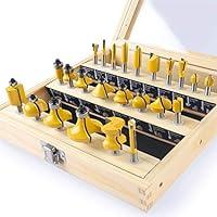 Algopix Similar Product 15 - KOWOOD 24X Router Bits Set 14 Inch