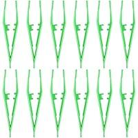 Algopix Similar Product 5 - SATINIOR 12 Pack Plastic Beads Tweezer