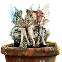 Algopix Similar Product 13 - Bohemian Fairy Flower Pot Decoration