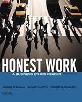 Algopix Similar Product 14 - Honest Work: A Business Ethics Reader