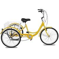 Algopix Similar Product 8 - Happybuy Adult Tricycle 24 inch Three