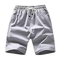 Algopix Similar Product 12 - Uaizbly Mens Cotton Shorts Casual